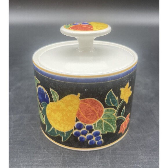 VTG Porcelain Victoria Beale NAPOLI Creamer & Sugar Bowl 9030 - Picture 9 of 13